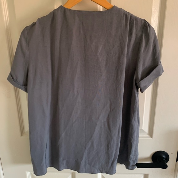 Wilfred half sleeve blouse in grey - Picture 3 of 5